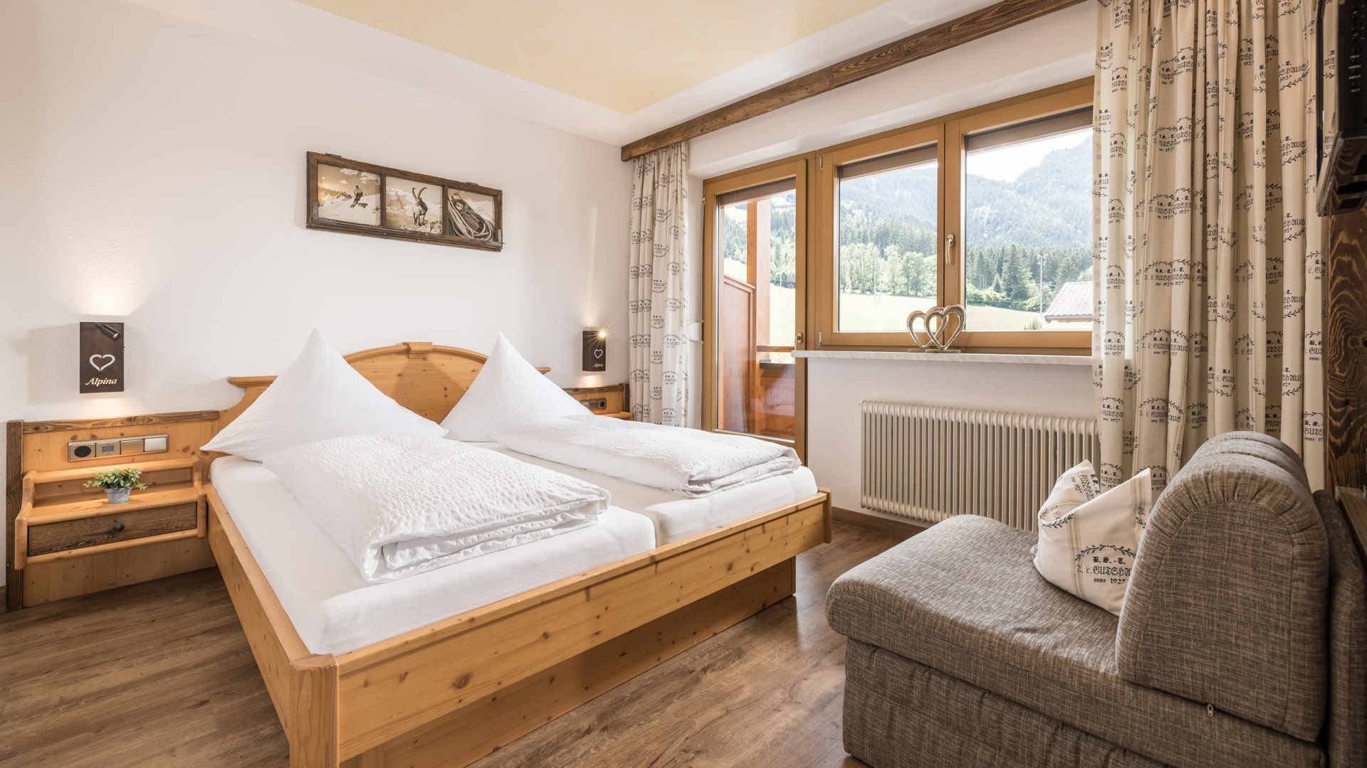 Schlafzimmer Ferienwohnung Austria